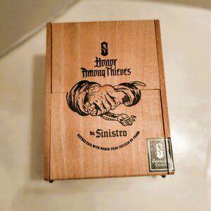 Suenos de Saundra Upcycled EXTREMELY RARE, Honor Among Thieves Cigar Box Storage
